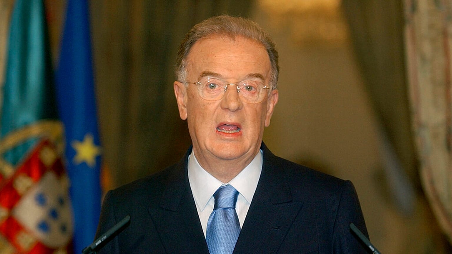 El expresidente de Portugal Jorge Sampaio