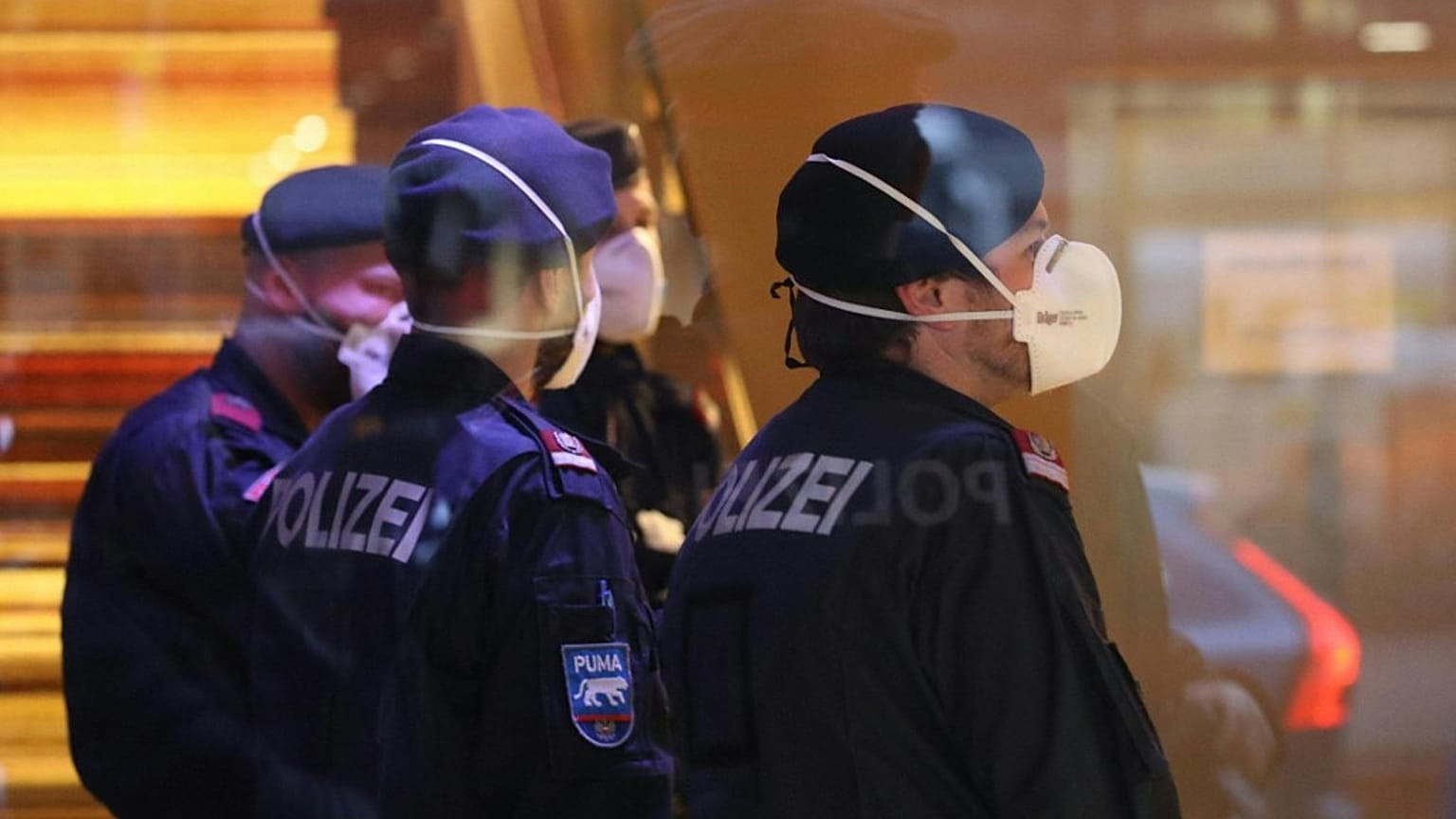 Austrian police in Innsbruck 