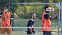 Migrants near Lithuanian border