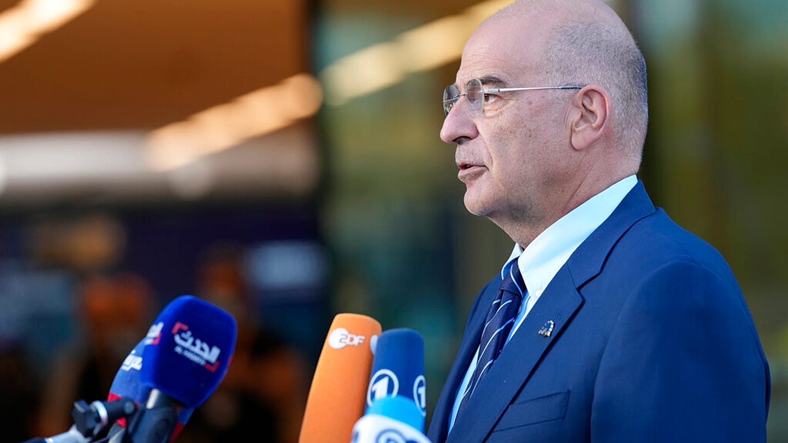 Greek Foreign Minister Nikos Dendias