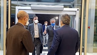 گروسی و سفیر ایران در آژانس