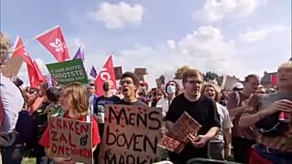 Méltányos lakhatást követeltek egy amszterdami tüntetésen