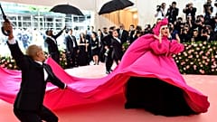 FILE - Lady Gaga attends The Metropolitan Museum of Art's Costume Institute benefit gala celebrating the opening of the "Camp: Notes on Fashion" exhibition. NYC May 2019