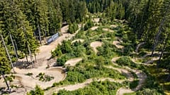 After years of diminishing winter visitors, Sankt Corona transformed their slopes into a summer biking resort