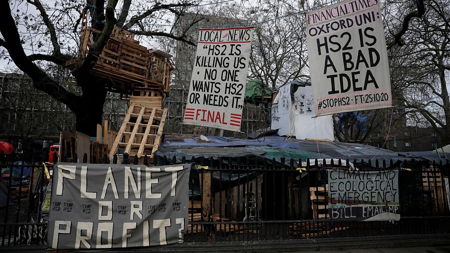 The controversial new railway has been in the works for almost a decade 