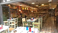Leeres Restaurant in Athen