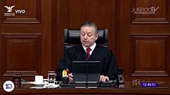 Arturo Zaldívar, presidente de la Corte Suprema de México