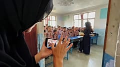 Private Grundschule in Kabul