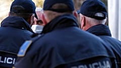 Police in Sarajevo, pictured here in March 2021, were accused of serious ill-treatment of detainees after a visit by the European regulator in 2019