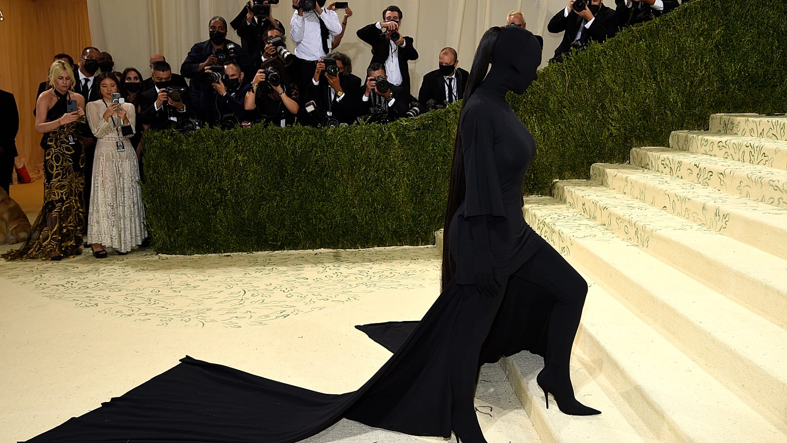 Kim Kardashian at the Met Gala New York