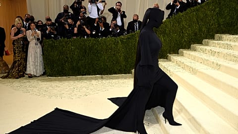 Kim Kardashian at the Met Gala New York