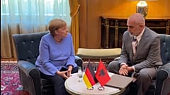 Merkel in Tirana