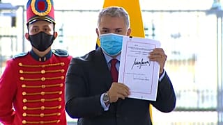 Iván Duque presenta la nueva Ley de Inversión Social