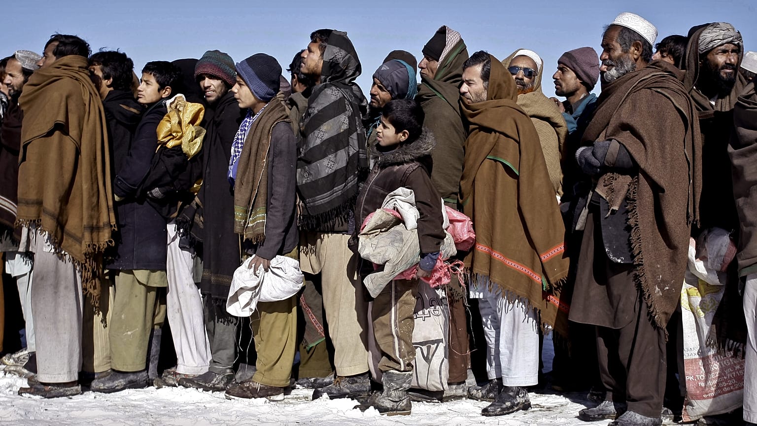 afghani in fuga