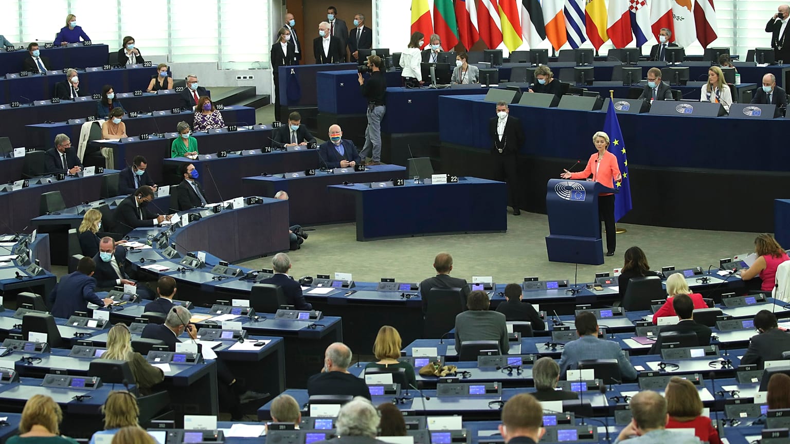 Verteidigungsunion, Mikrochips und eine Ode an die Jugend - von der Leyens große Rede