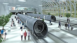Ilyen lehet a jövő Hyperloop állomása a spanyol Zeleros cég dizájntervein