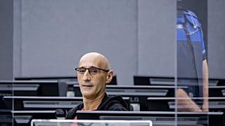 Salih Mustafa no Tribunal Especial para o Kosovo, em Haia