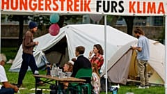 Camp der Hungerstreikenden