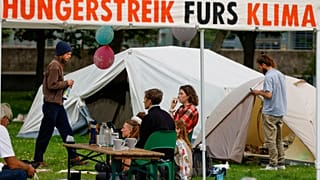 Camp der Hungerstreikenden