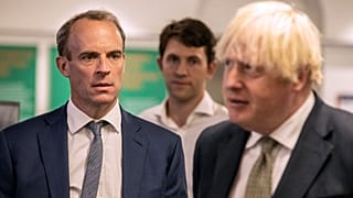 Dışişleri Bakanı Dominic Raab ve Başbakan Boris Johnson