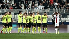 Beşiktaş, UEFA Şampiyonlar Ligi C Grubu'nda Borussia Dortmund'la karşılaştı