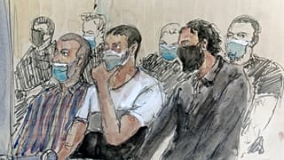 رسم لعبد السلام وبقية المتهمين في القضية