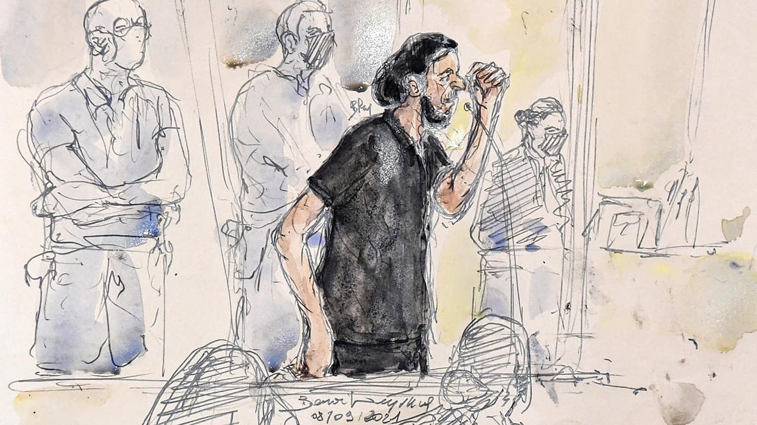 Paris saldırılarının en önemli sanığı Salah Abdeslam'ın davası