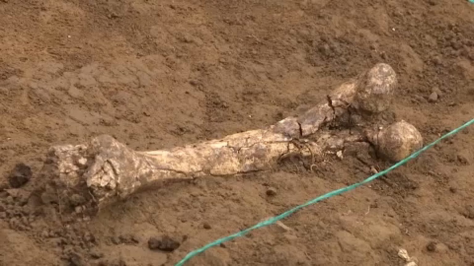 Egy kőkorszaki lelet az orozmani ásatáson (Grúzia)