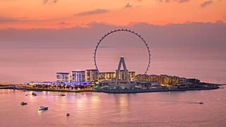 Ain Dubai at Sunset