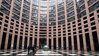 Здание Европарламента в Страсбурге