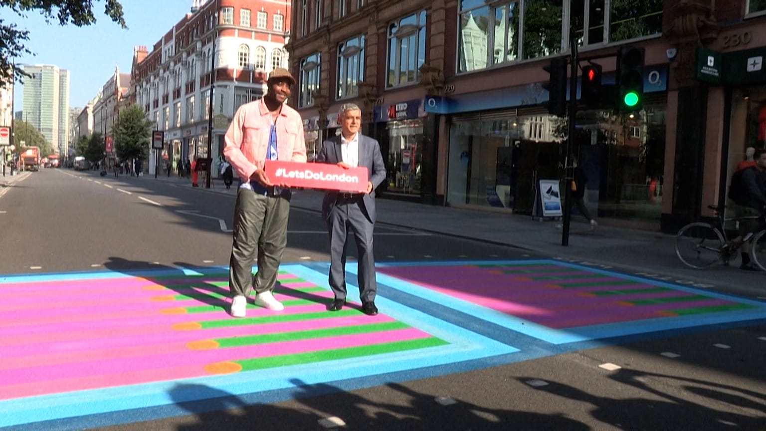 Színpompás átkelőhelyek London központjában