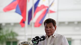 Filipinler Devlet Başkanı Rodrigo Duterte