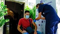 Εμβολιασμός στις Αρχάνες