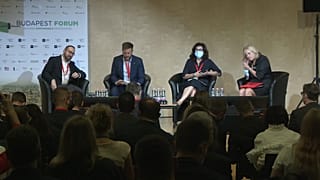 Gäste auf dem Budapest Forum