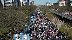 Протесты в Аргентине из-за инфляции и безработицы