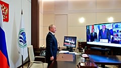 Владимир Путин принял участие в саммите ШОС по видеосвязи