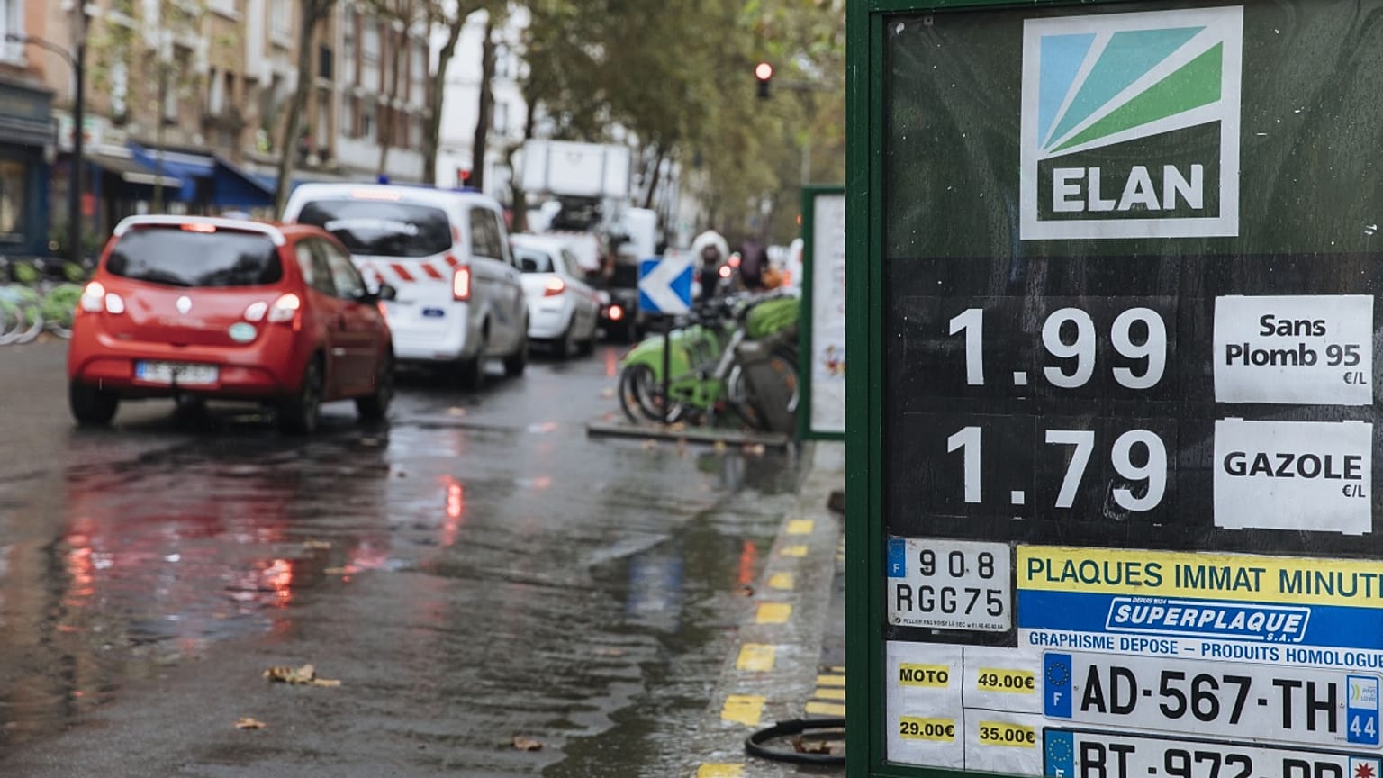 Αύξηση στις τιμές των καυσίμων στη Γαλλία