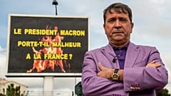 Afişin sahibi Michel-Ange Flori