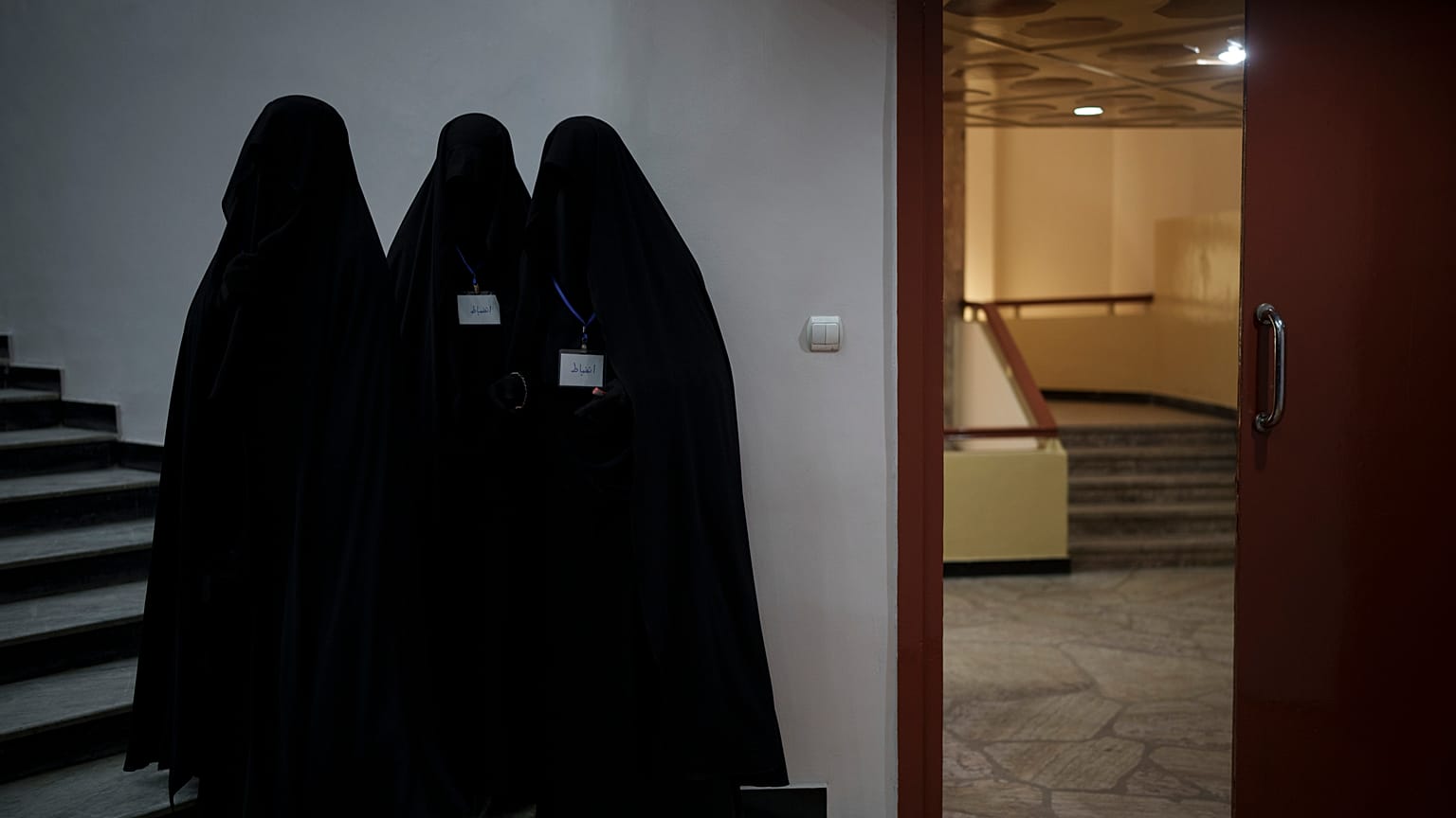 في إحدى جامعات كابول (سبتمبر 2021)