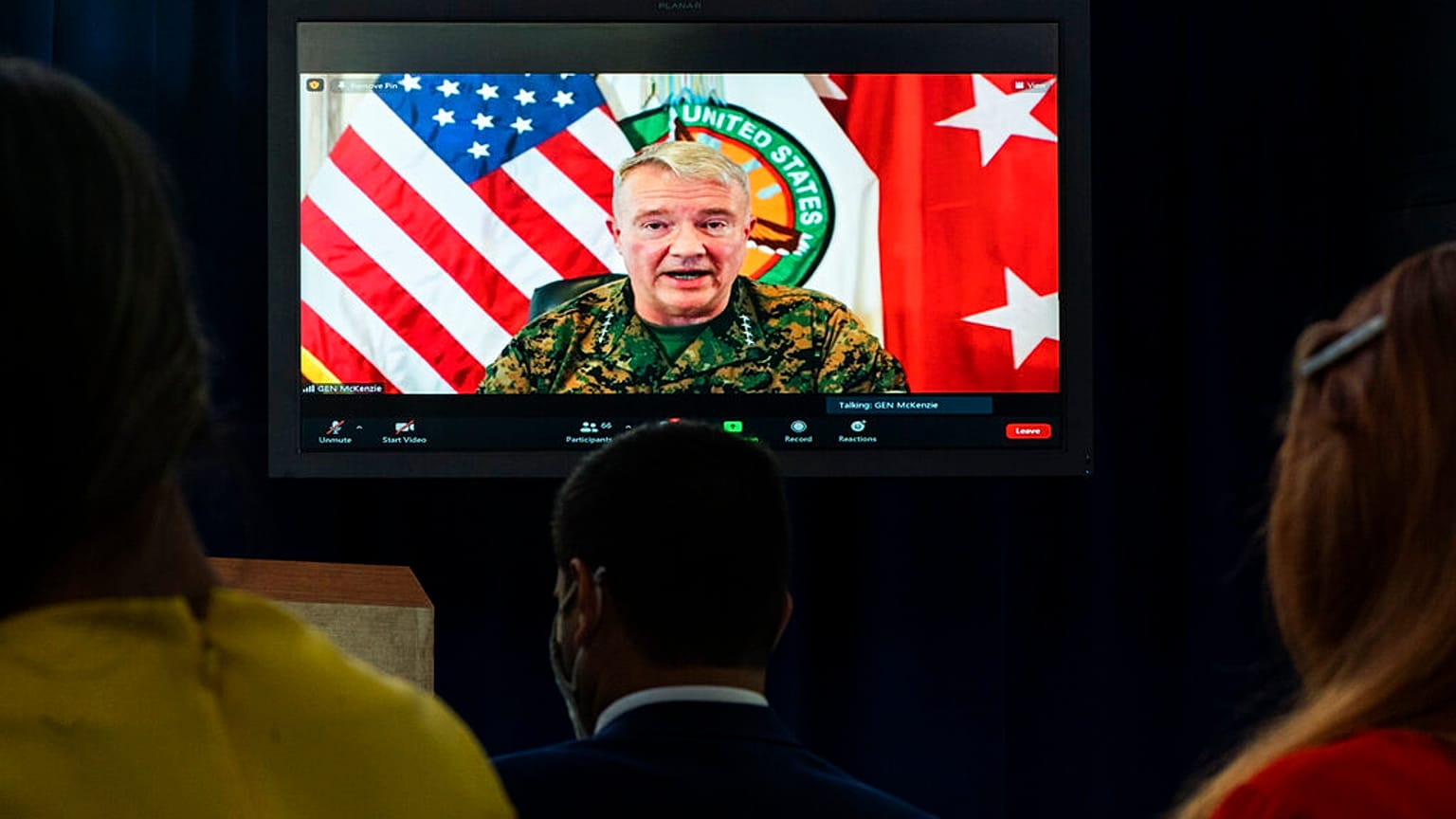 CENTCOM Komutanı Orgeneral Kenneth McKenzie
