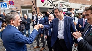 Armin Laschet und Markus Söder in Bayern