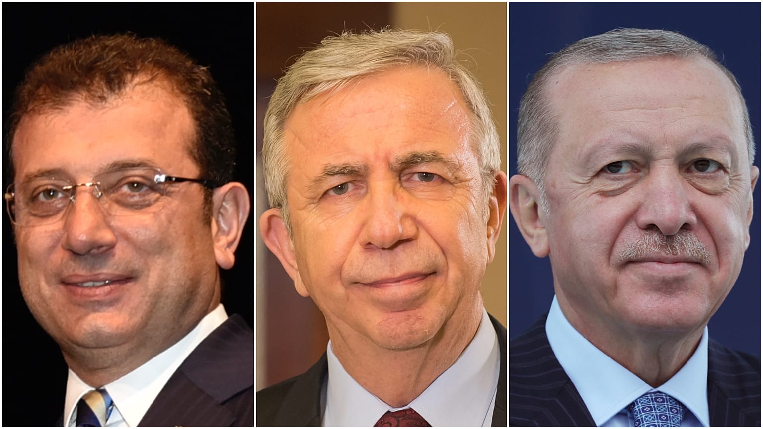 Ekrem İmamoğlu, Mansur Yavaş, Recep Tayyip Erdoğan