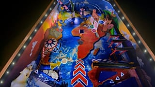 Pasha freerunning inside the Pinball.