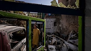 حمله پهپادی اشتباه آمریکا در افغانستان