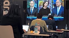 Letztes „Triell“: Laut Umfragen punktet wieder Scholz
