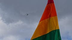 Bandera arcoíris en Madrid