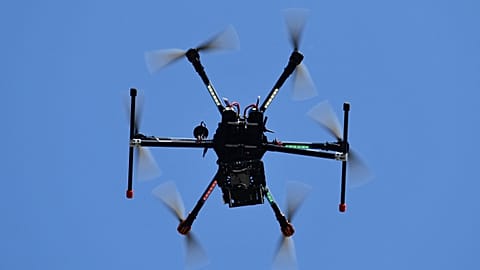 The Sappe prison union said they believe the gun had been smuggled in using a drone.