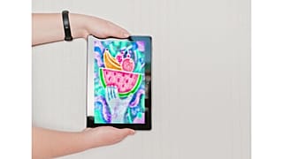 NFT digital art displayed on an I-pad