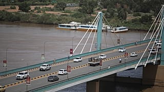 Мост через Нил в Хартуме был временно перекрыт