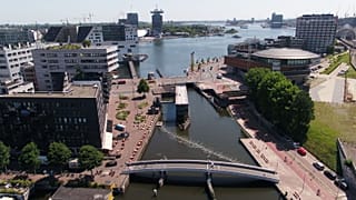 The Bubble Barrier in Amsterdam is a global first.